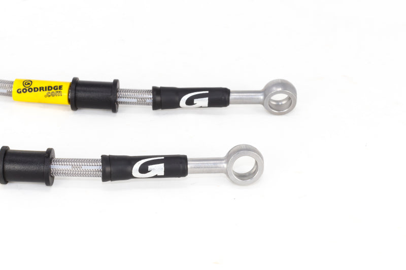 Goodridge 17-21 Honda Civic Hatchback Stainless Steel Brake Line Kit - 20041