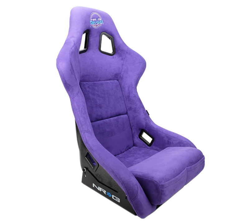 NRG FRP Bucket Seat PRISMA Edition W/ pearlized Back Purple - FRP-302PP-PRISMA