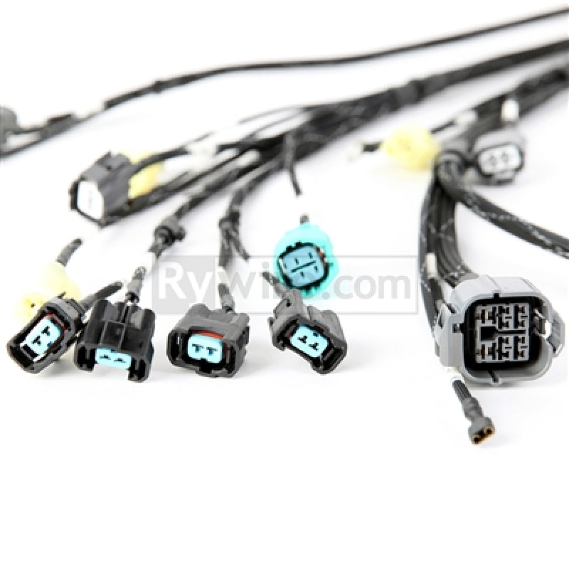 Rywire Honda B-Series OBD2 Tuck Budget Eng Harness w/OBD2 Dist/Inj/Alt/92-95 - RY-B2-BASE