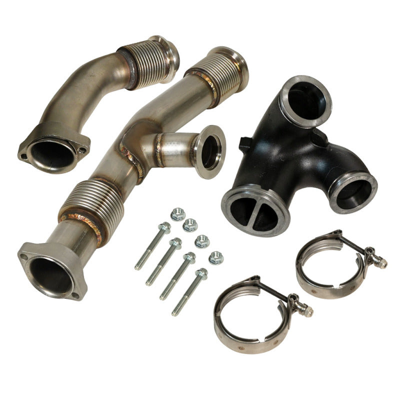 BD Diesel UpPipe Kit - Ford 03-04.5 6.0L Powerstroke w/EGR - 1043917