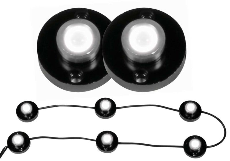 ANZO Bed Rail Lights Universal LED Heavy Duty 6 Pod - 861123