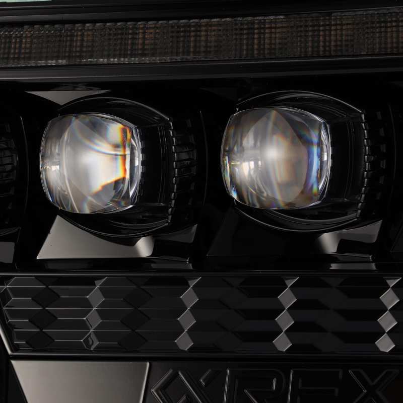 AlphaRex 12-15 Toyota Tacoma NOVA LED Proj Headlights Plank Alpha - 880752