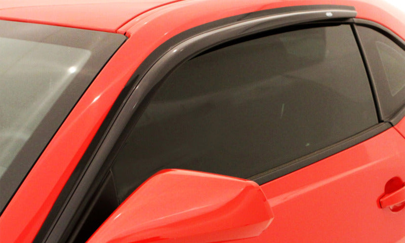 AVS 12-14 Ford Mustang Ventvisor Outside Mount Window Deflectors 2pc - 92024