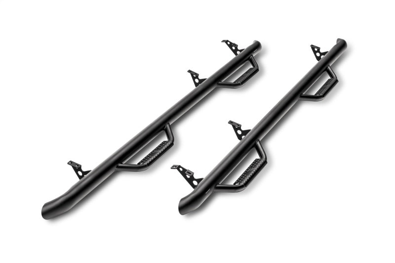 N-Fab Nerf Step 15-17 Ford F-150 SuperCrew - Tex. Black - F1585CC-TX