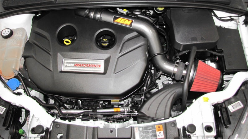 AEM 16-18 Ford Focus RS L4-2.3L F/I Gunmetal Gray Cold - 21-852C