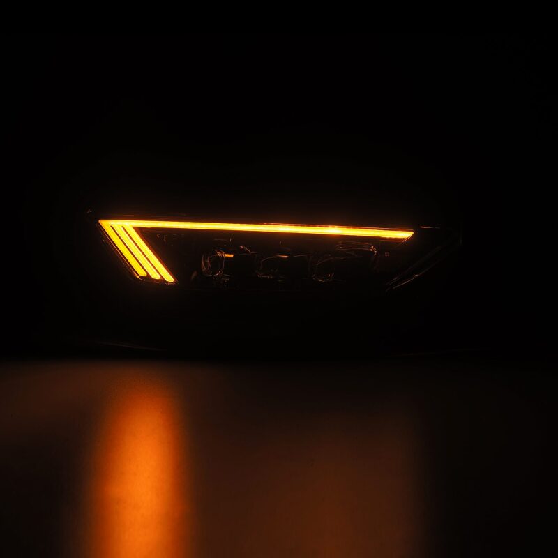 AlphaRex 15-17 Ford Mustang NOVA LED Proj HL Alpha-Black w/Activ - 880114
