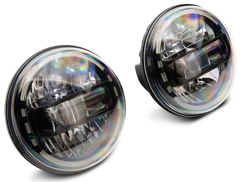 Raxiom 97-18 Jeep Wrangler TJ/JK Axial 7-Inch LED Headlights w/ - J155570