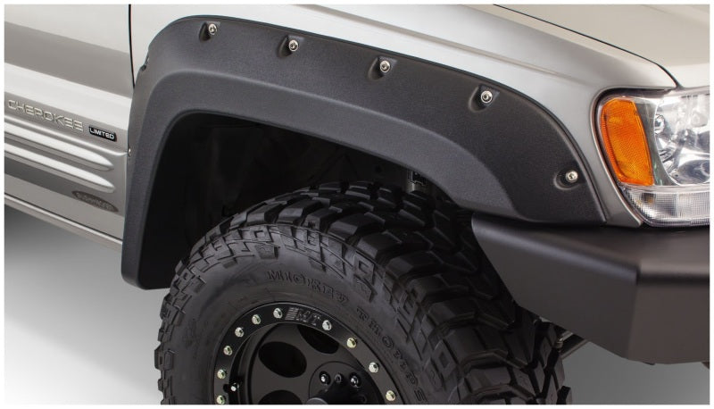 Bushwacker 99-04 Jeep Grand Cherokee Cutout Style Flares 2pc - - 10071-07