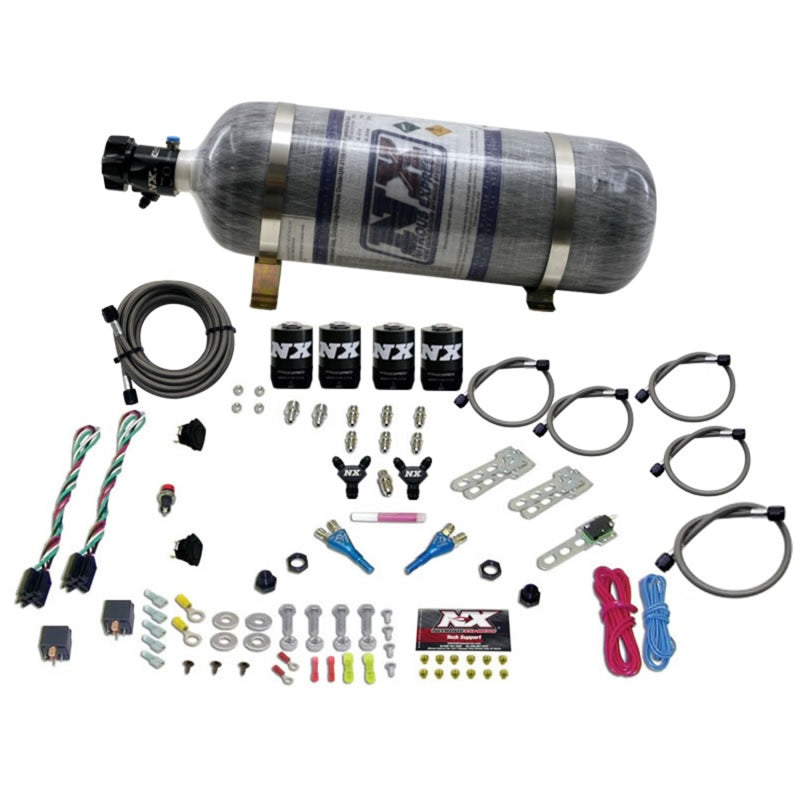Nitrous Express Sport Compact EFI Dual Stage Nitrous Kit (35-75HP - 20927-12