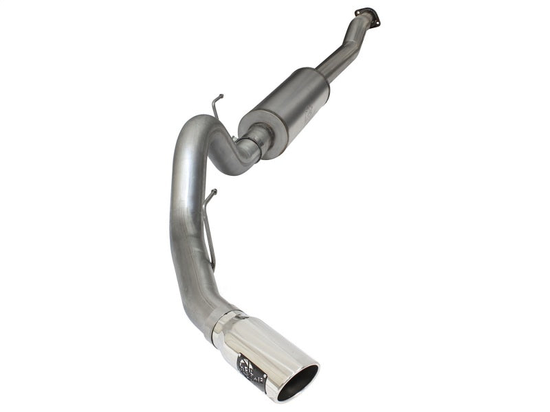 aFe MACHForce XP SS Exhaust 4in Cat-Back w/ Polish Tip - 49-43069-P