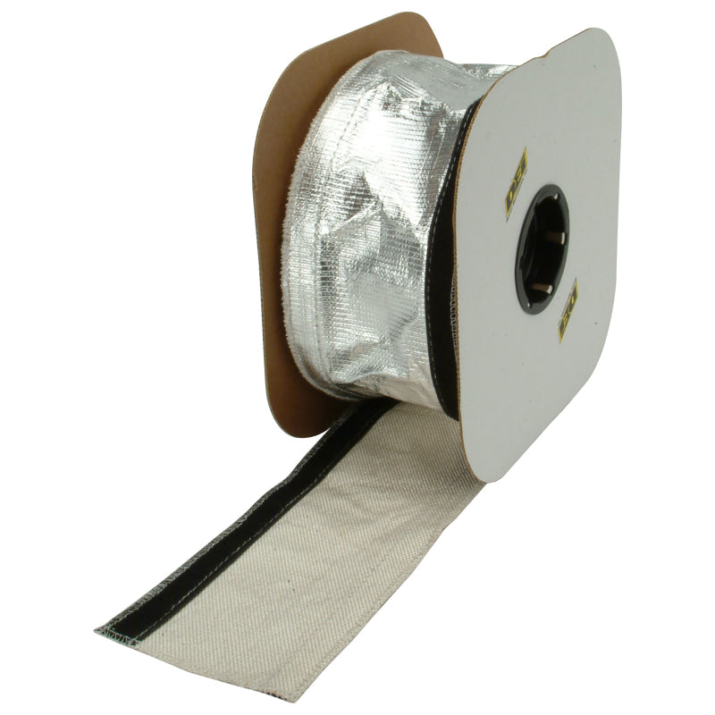 DEI Heat Shroud 2-1/2in x 50ft Spool - Aluminized Sleeving-Hook - 93487