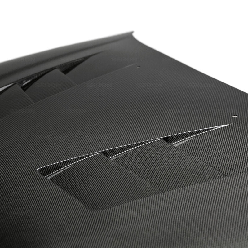 Seibon 02-07 Acura RSX (DC5) TS-Style Carbon Fiber Hood - HD0205ACRSX-TS