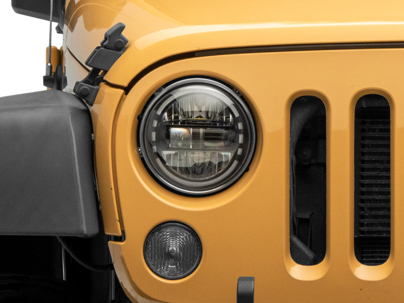Raxiom 97-18 Jeep Wrangler TJ/JK Axial 7-Inch LED Headlights w/ - J155570