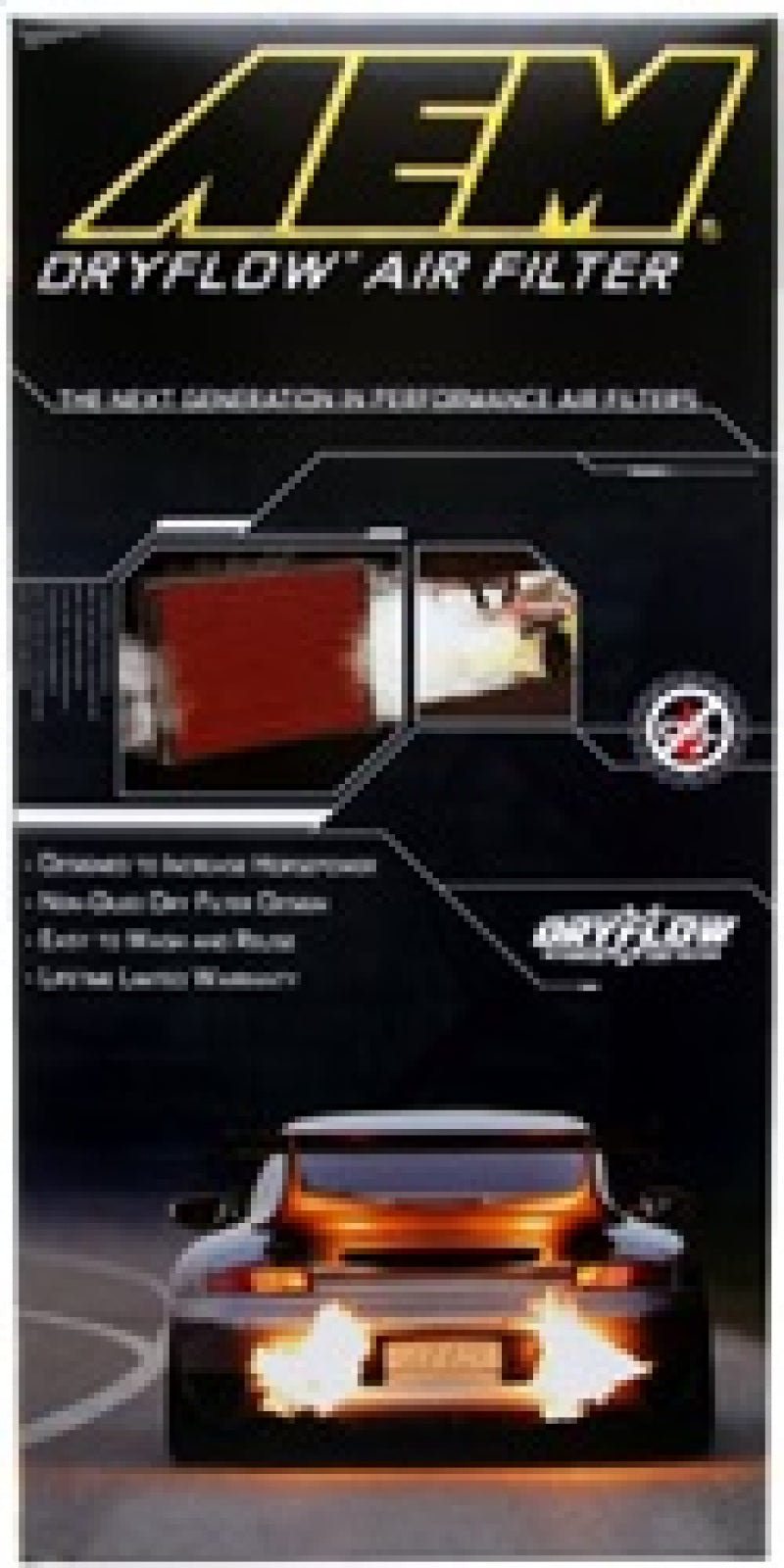 AEM 14.313in O/S L x 6.625in O/S W x 1.5in - 28-20281