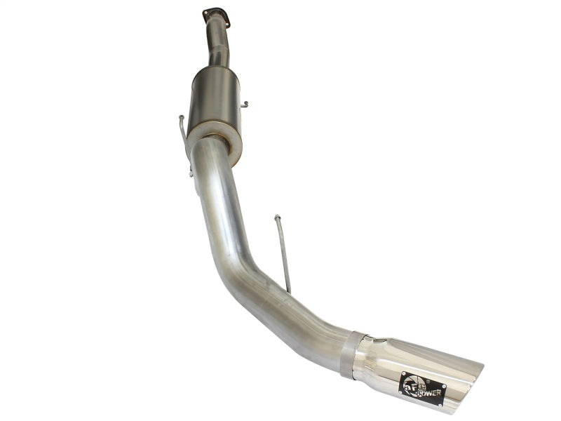aFe MACHForce XP SS Exhaust 4in Cat-Back w/ Polish Tip - 49-43069-P