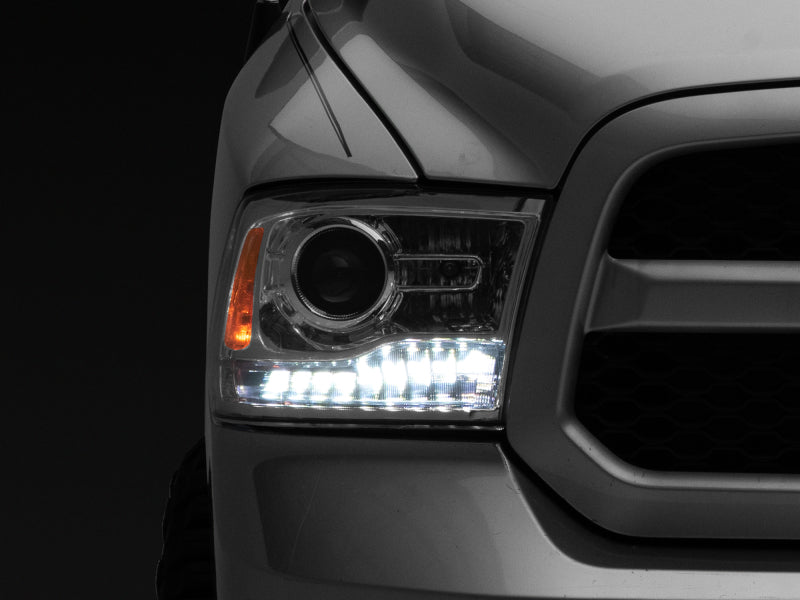 Raxiom 09-18 Dodge RAM 1500 LED Halo Headlights w/ Swtchbck - R111519