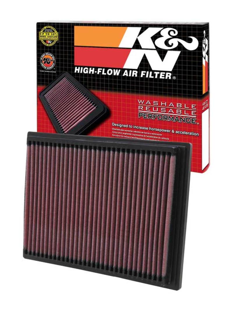 K&N 90-06 BMW 2.0/2.2/2.5/2.8/3.0/3.2L Drop In Air Filter - 33-2070