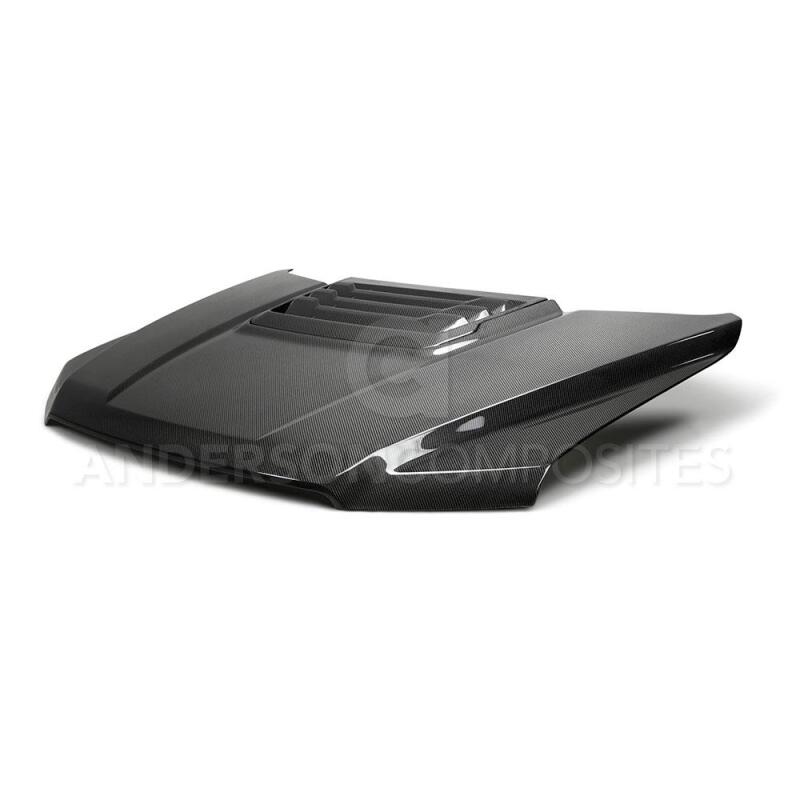 Anderson Composites 2017-2018 Ford Raptor Type-OE Style Carbon Fiber Hood - AC-HD17FDRA-OE