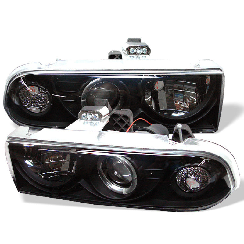 Spyder Chevy S10 98-04 Projector Headlights LED Halo Blk - - 5009524