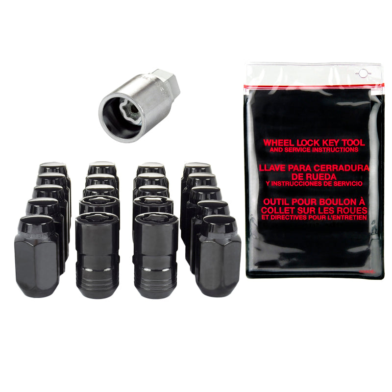 McGard 5 Lug Hex Install Kit w/Locks (Cone Seat Nut) - 84527