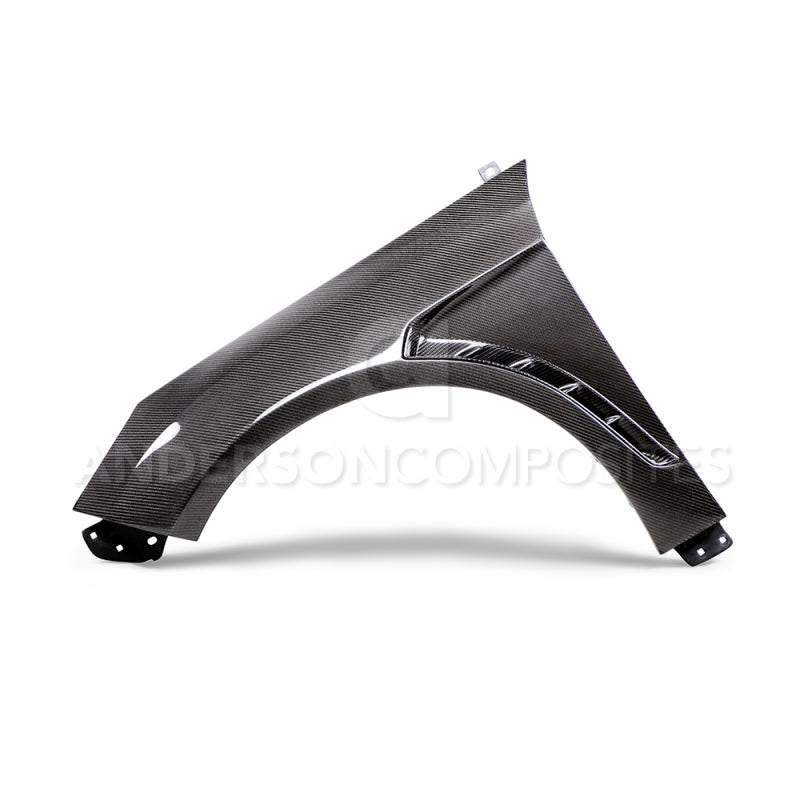 Anderson Composites 2016+ Focus Type-GR Vented Carbon Fiber Fenders .04in - AC-FF16FDFO-GR