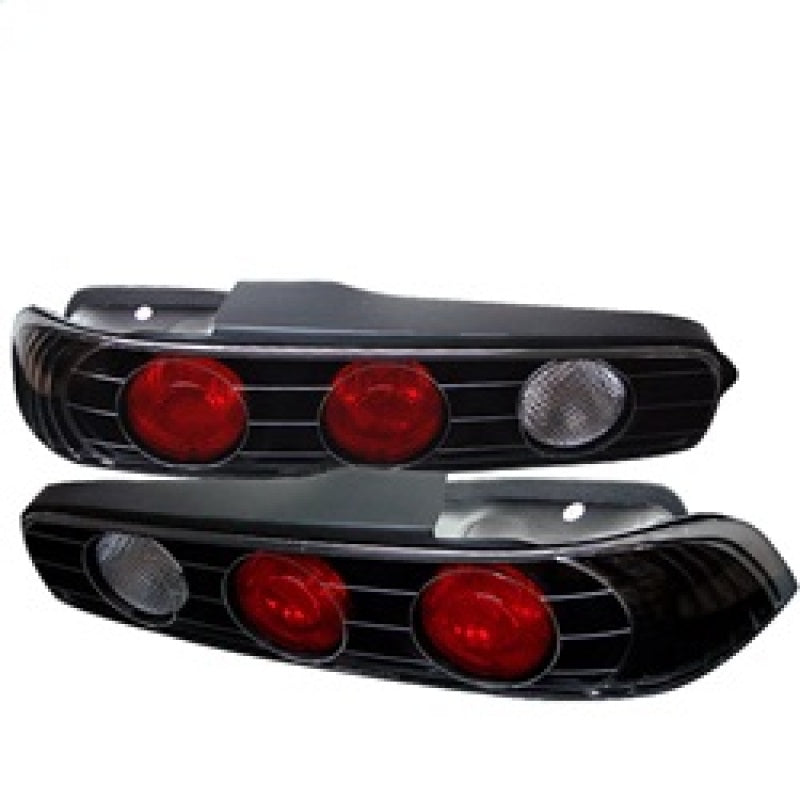 Spyder Acura Integra 94-01 2Dr Euro Style Tail Lights Black - 5000248