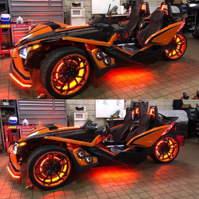 Oracle LED Illuminated Wheel Rings - ColorSHIFT - 15in. - - 4210-334