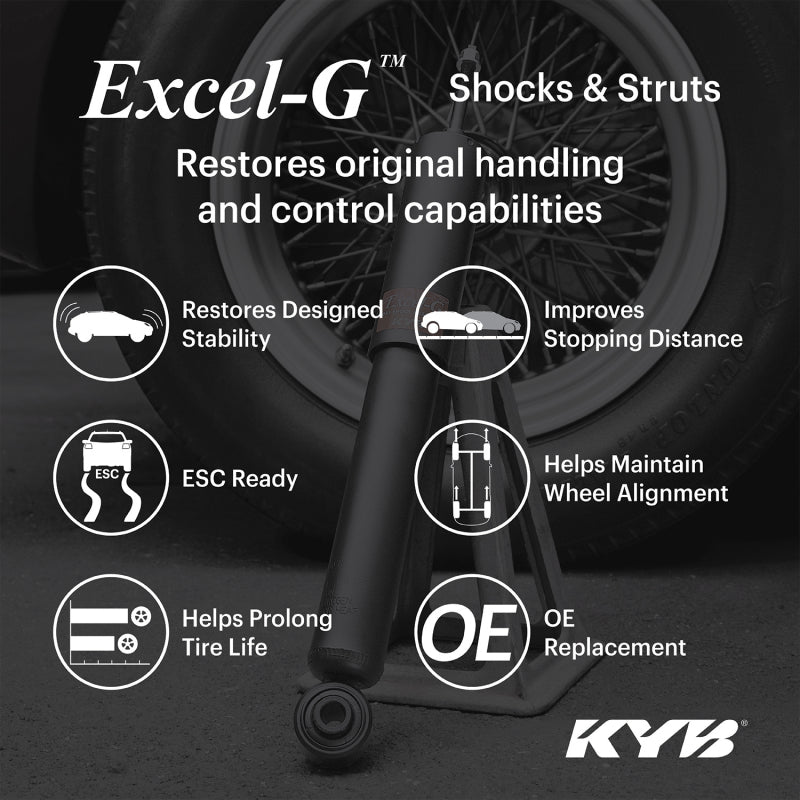 KYB Shocks & Struts Excel-G Front Left TOYOTA Corolla 2003-08 - 334451