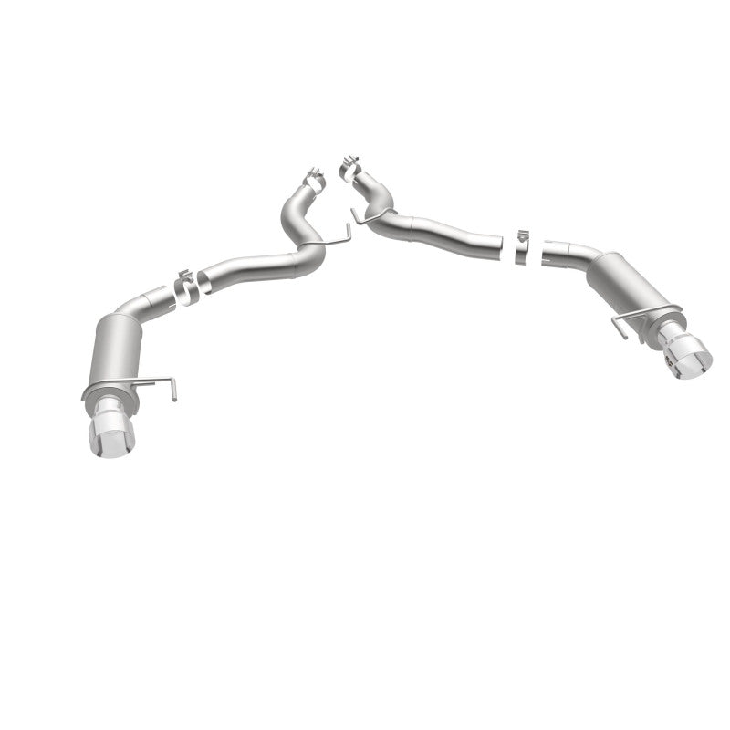 MagnaFlow Axle Back, SS, 3in, Competition, Dual Split Polished 4.5in - 19103