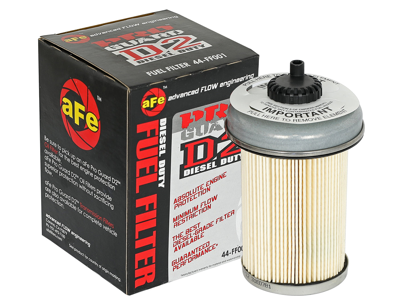 aFe ProGuard D2 Fluid Filters Fuel F/F FUEL GM Diesel - 44-FF001-MB