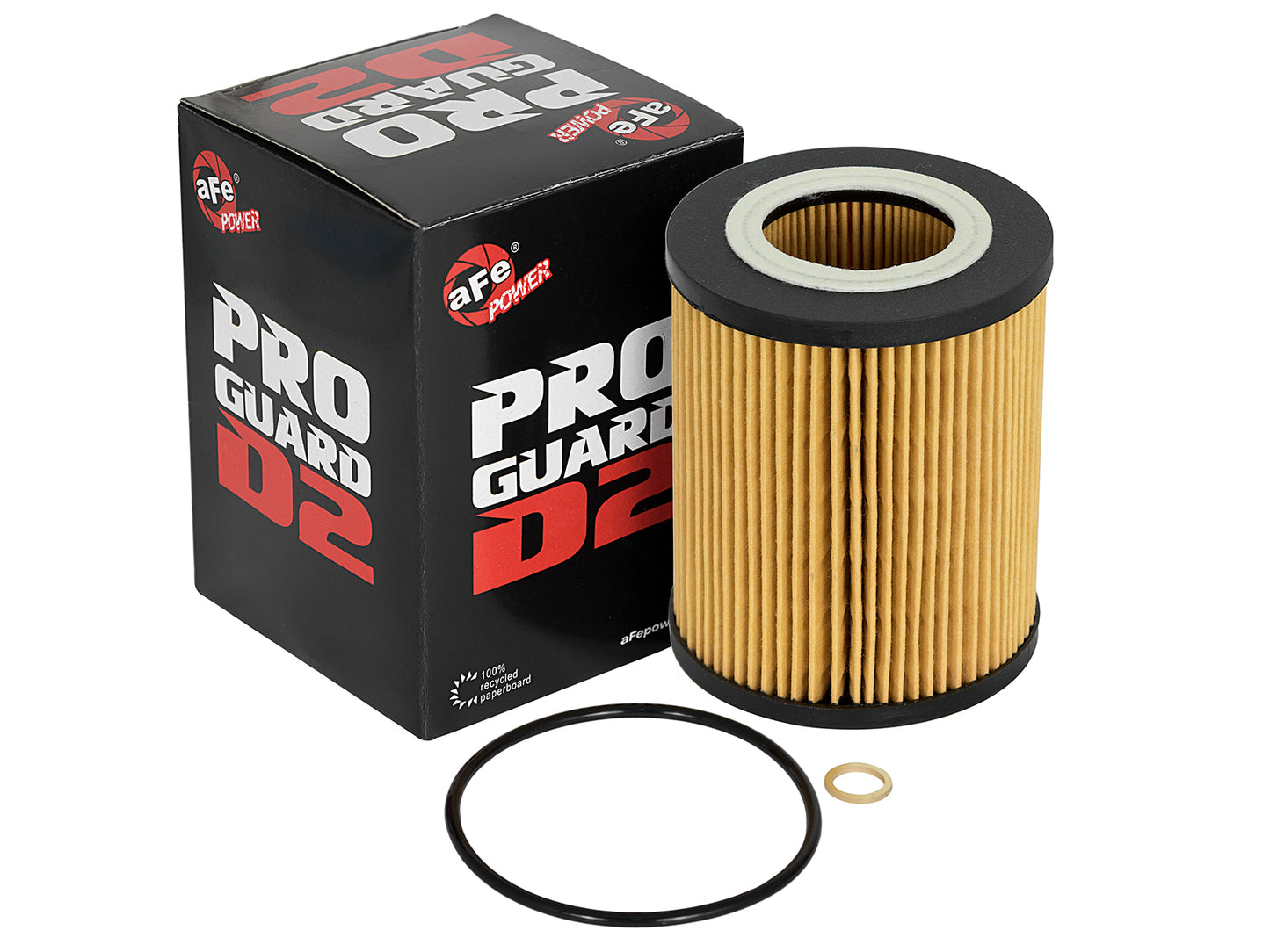aFe Pro GUARD D2 Oil Filter 96-06 BMW Gas Cars - 44-LF022-MB