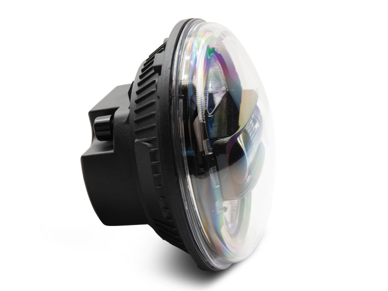 Raxiom 97-18 Jeep Wrangler TJ/JK Axial 7-Inch LED Headlights w/ - J155570