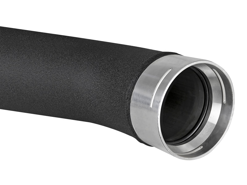 aFe Bladerunner 3.5in-3in Intercooler Cold Side Tube Black - 18-19 - 46-20364-B