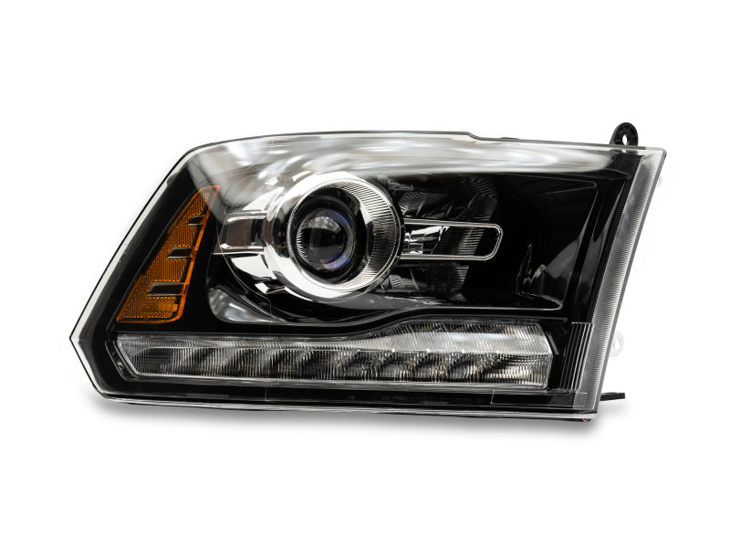 Raxiom 09-18 Dodge RAM 1500 LED Halo Headlights w/Switchback Turn - R111518