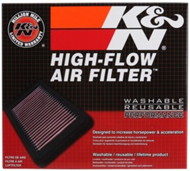 K&N Replacement Panel Air Filter for 2015 Ford Mustang 2.3L - 33-5029