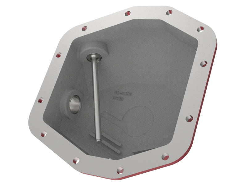 aFe Pro Series Rear Differential Cover Red 2018+ Jeep Wrangler - 46-71000R