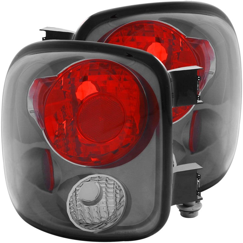ANZO 1999-2004 Chevrolet Silverado Taillights Smoke - 211162