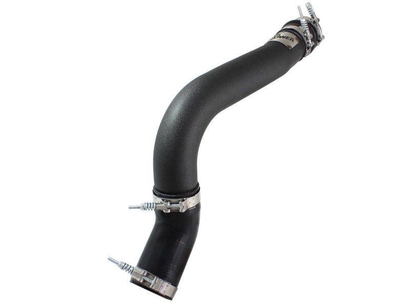 aFe BladeRunner 3in Black Intercooler Tube Hot Side w/ Couplings - 46-20138-B