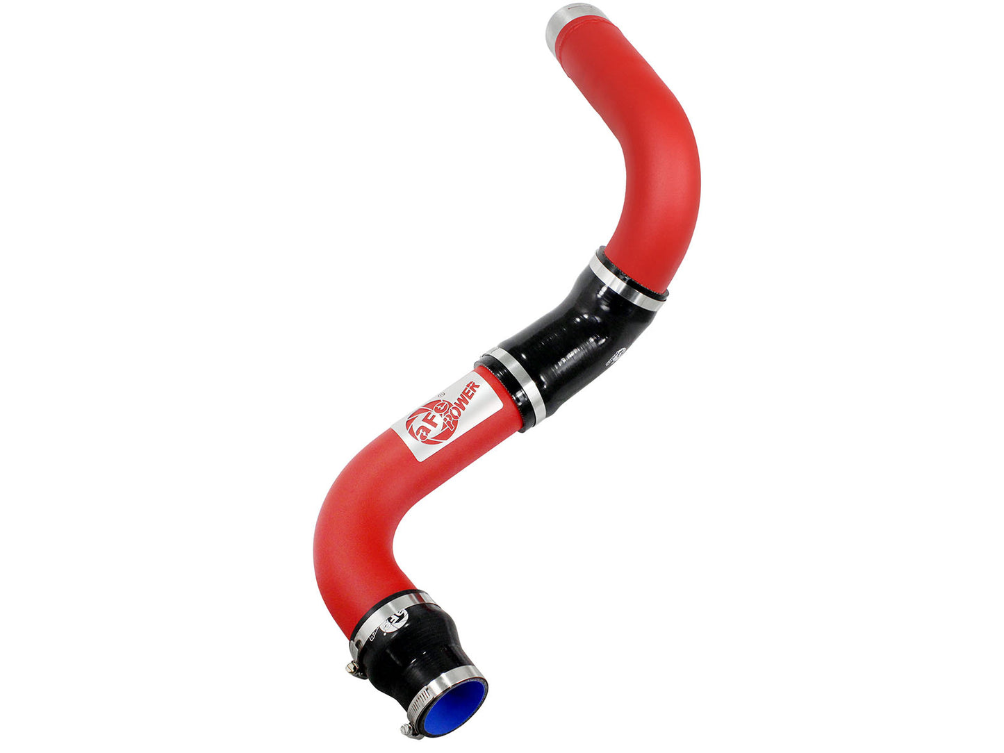 aFe Bladerunner 3in Red Intercooler Cold Side w/ Couplings Ram - 46-20179-R