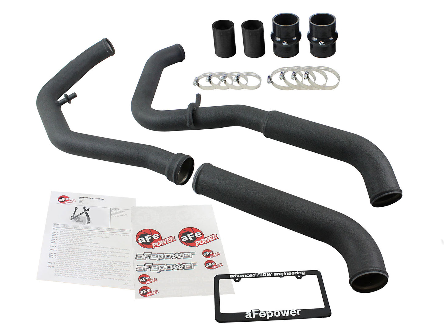 aFe Bladerunner Intercooler Tubes Hot Side 2015 Ford F-150 V6 - 46-20208-B