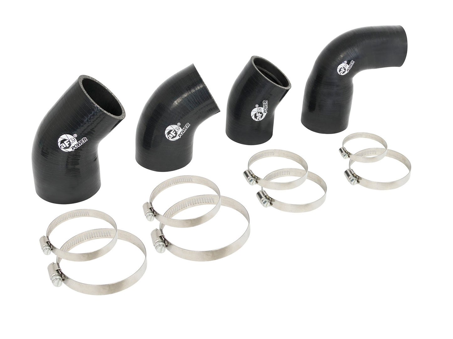 aFe BladeRunner Intercooler Couplings & Clamps Kit and AFE Tube - 46-20250AS