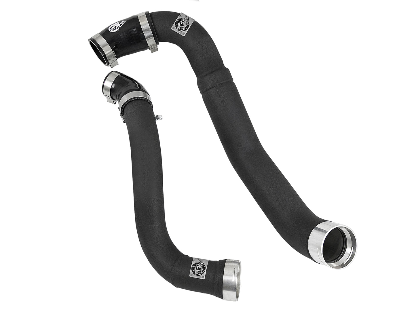 aFe Bladerunner 3.5in-3in Intercooler Cold Side Tube Black - 18-19 - 46-20364-B