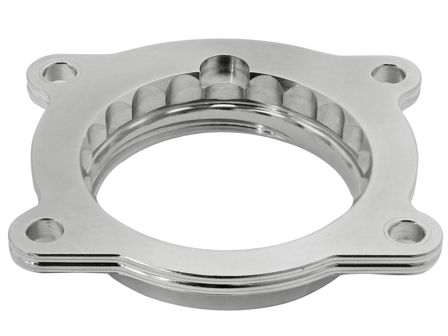 aFe Silver Bullet Throttle Body Spacer 10-14 Chevrolet Camaro V6 - 46-34010