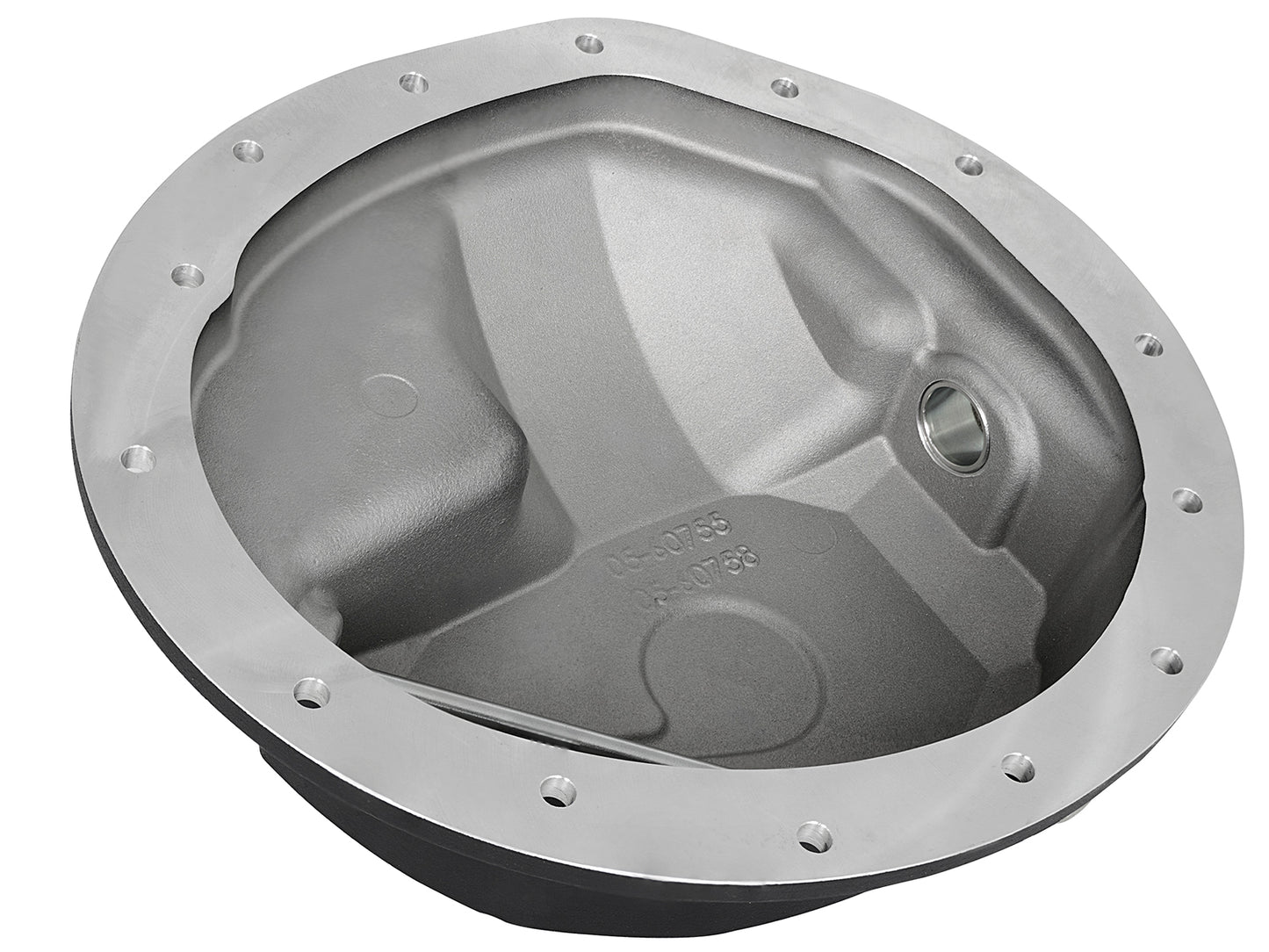 aFe Power Cover Diff Front Machined w/ 75W-90 Gear Oil - 46-70042-WL