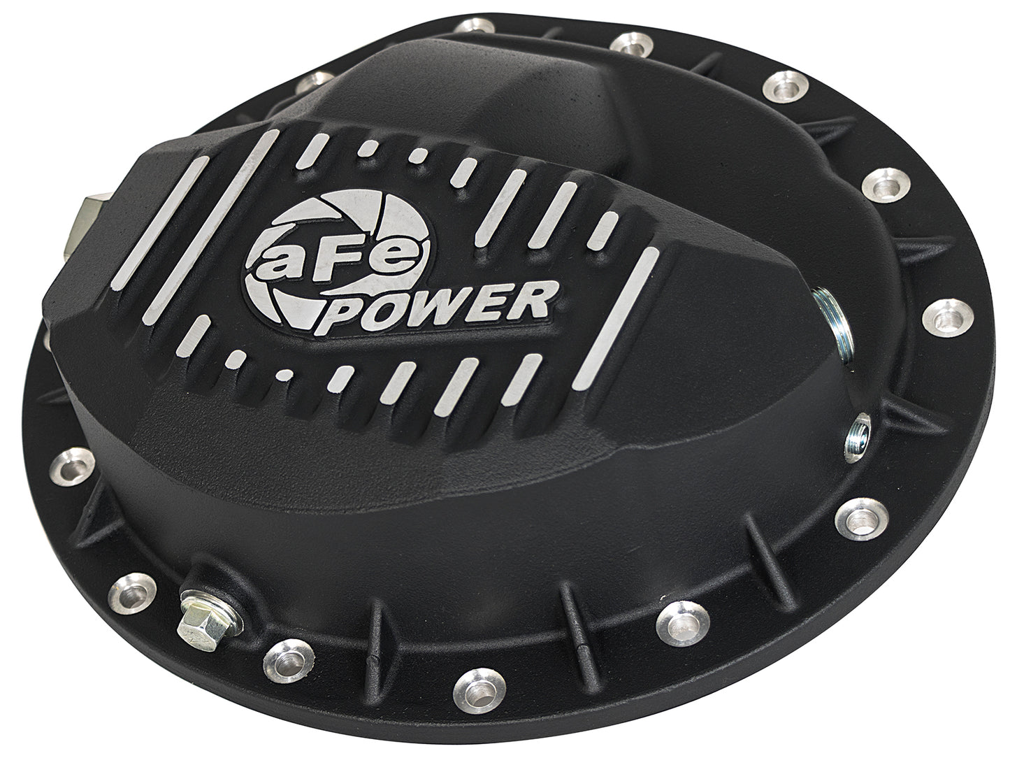 aFe Power Pro Series Rear Differential Cover Black w/ Machined - 46-70372
