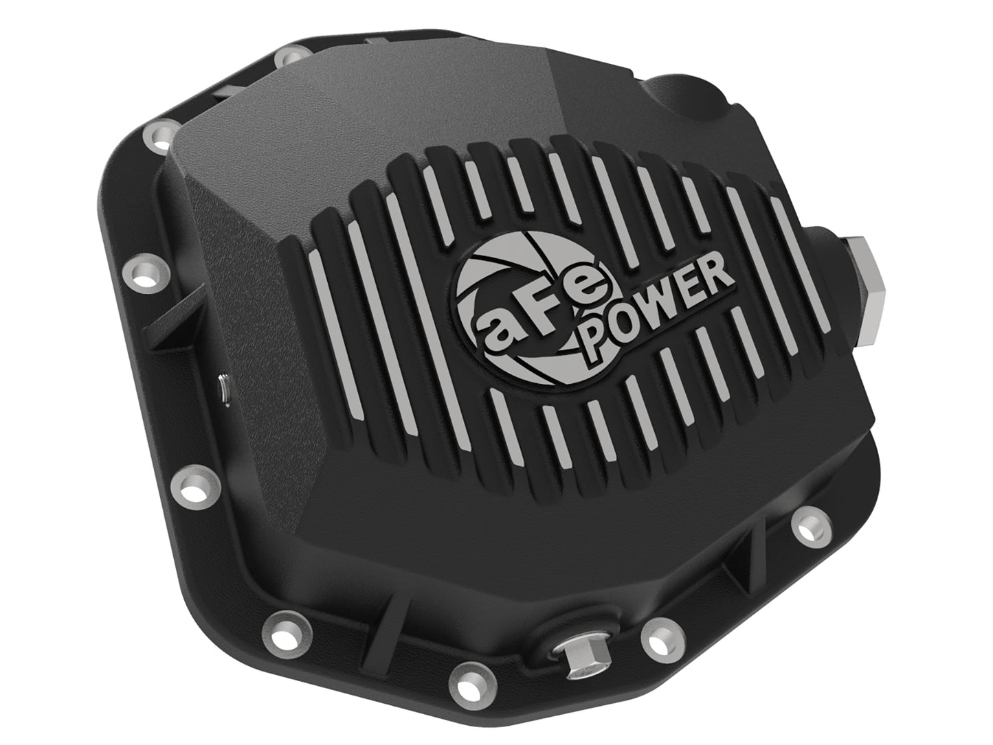 aFe Pro Series Rear Differential Cover Black 2018+ Jeep Wrangler - 46-71000B
