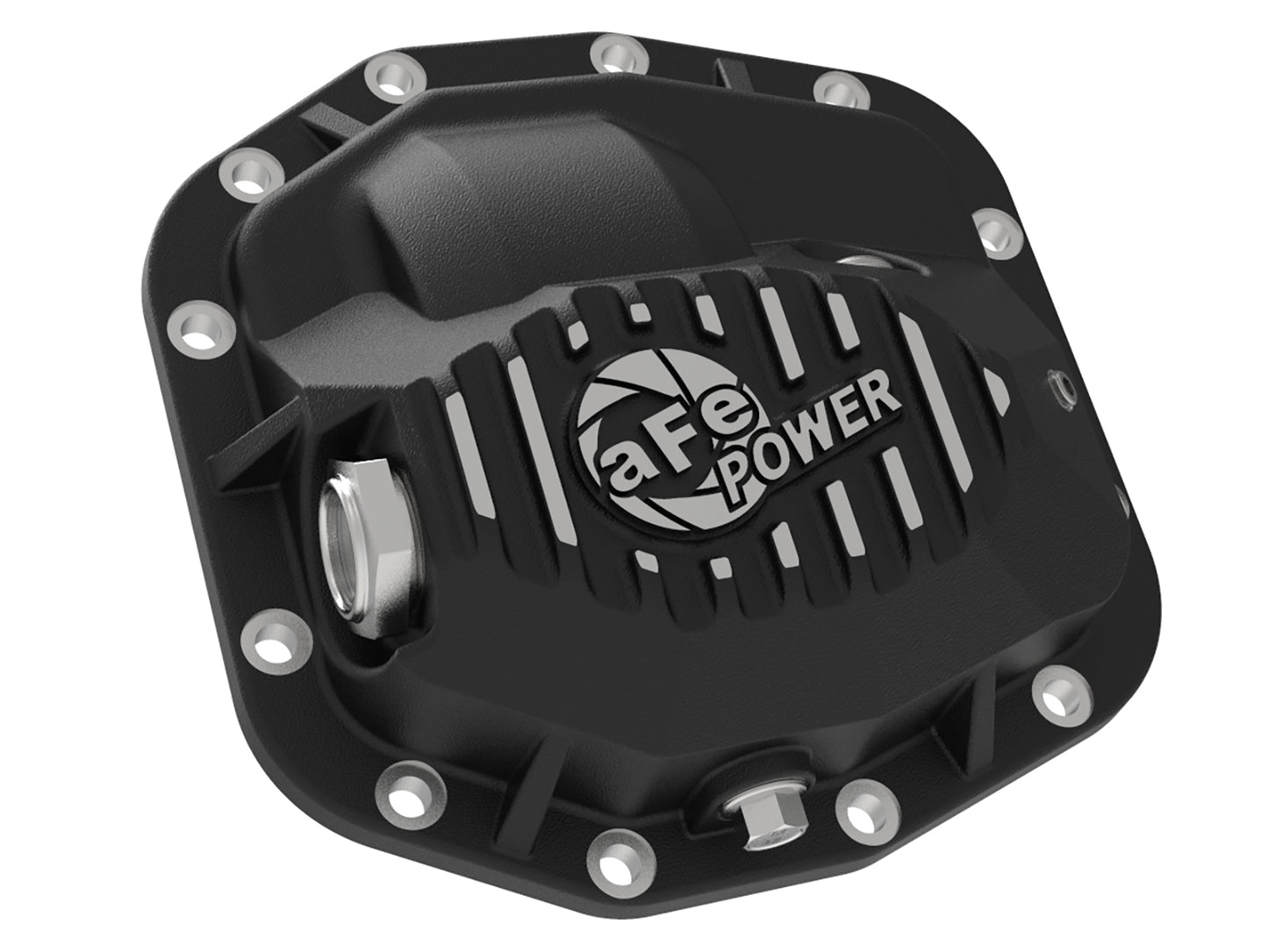 aFe Pro Series Front Differential Cover Black 2018+ Jeep Wrangler - 46-71010B