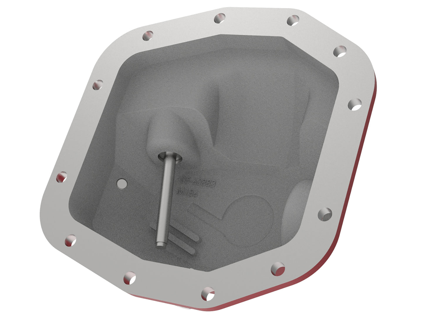 aFe Pro Series Front Differential Cover Red 2018+ Jeep Wrangler - 46-71010R