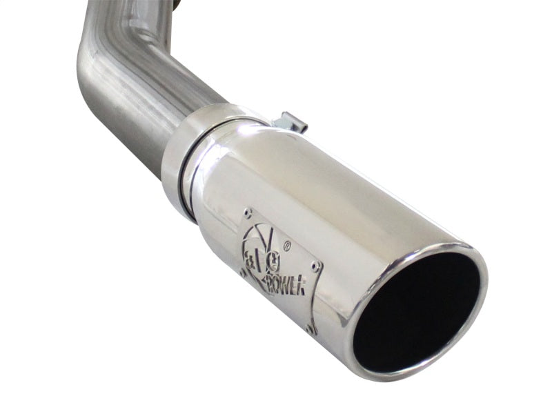 aFe MACHForce XP SS Exhaust 3in Cat-Back w/4.5in Polished Tip - 49-43067-P