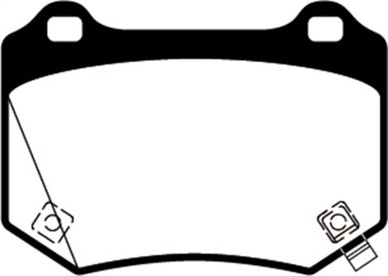 EBC Yellowstuff Brake Pad Sets (Rears Only) - DP42361R
